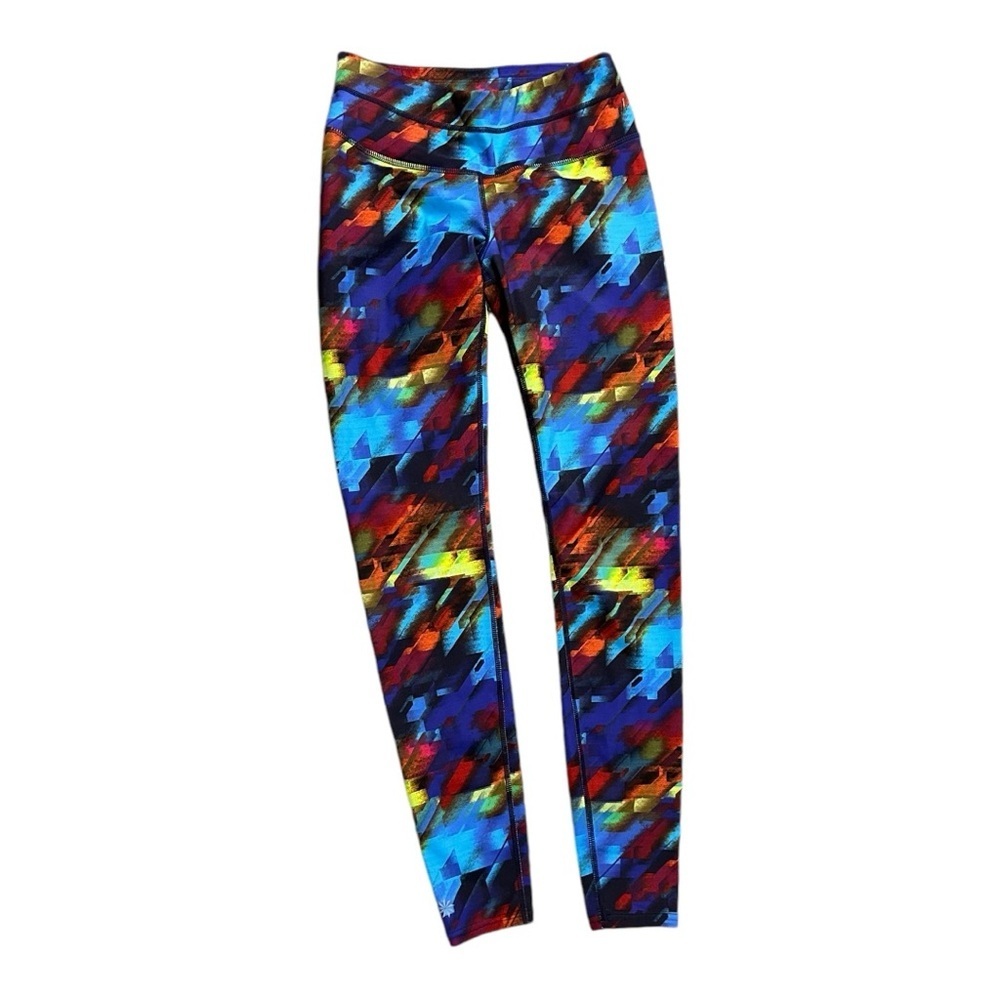 Athleta Colorburst 26” Performance Leggings XS Excellent Pre-Owned Condition